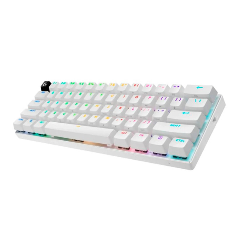 Logitech G PRO X 60 Light Speed Wireless Gaming Keyboard - White - لوحة مفاتيح